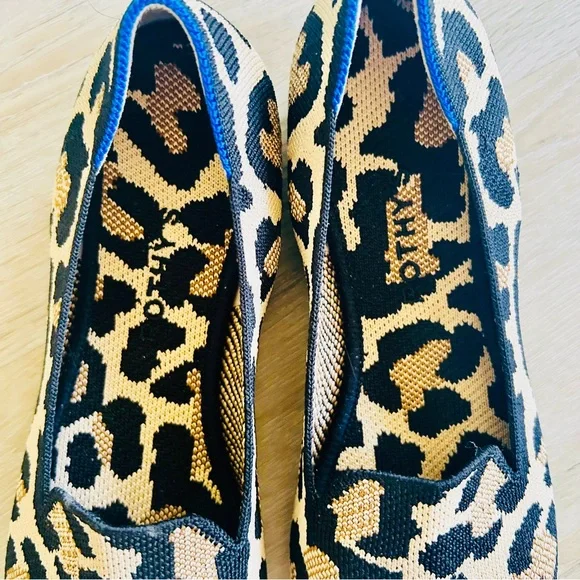 Rothy's Leopard Print Women's Shoes - Picture 3 of 12